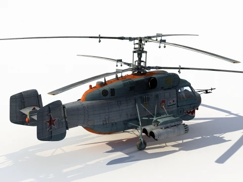 Kamov Ka-27 A Helix 3D Model