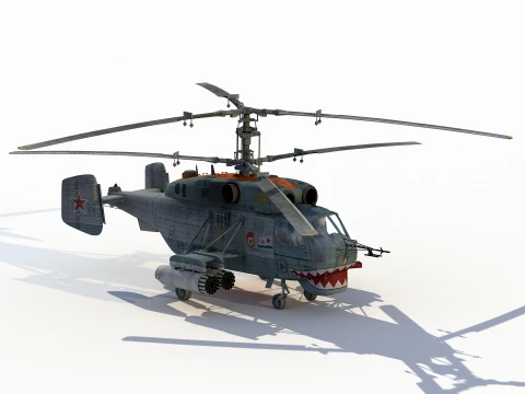 Kamov Ka-27 A Helix 3D Model