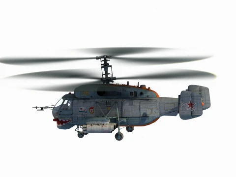 Kamov Ka-27 A Helix 3D Model