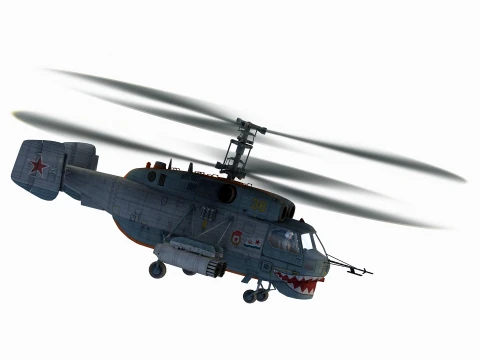Kamov Ka-27 A Helix 3D Model