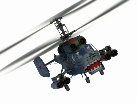 Kamov Ka-27 A Helix 3D Model