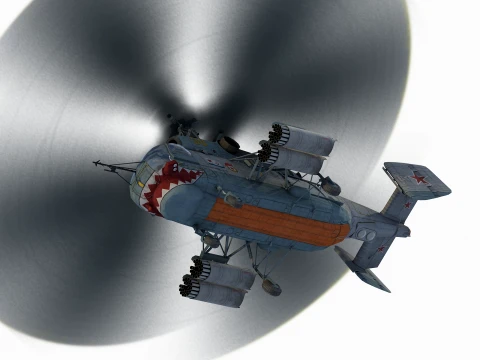 Kamov Ka-27 A Helix 3D Model