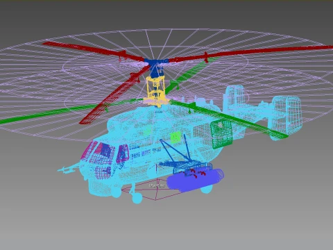 Kamov Ka-27 A Helix 3D Model