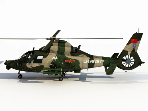 Harbin Z-9WA 3D Model