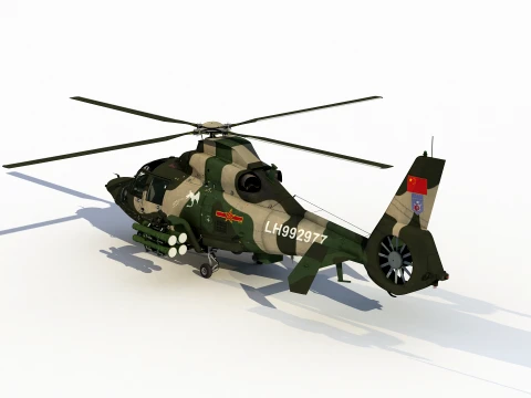 Harbin Z-9WA 3D Model