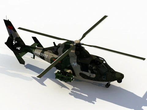 Harbin Z-9WA 3D Model