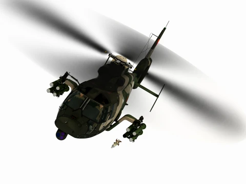 Harbin Z-9WA 3D Model