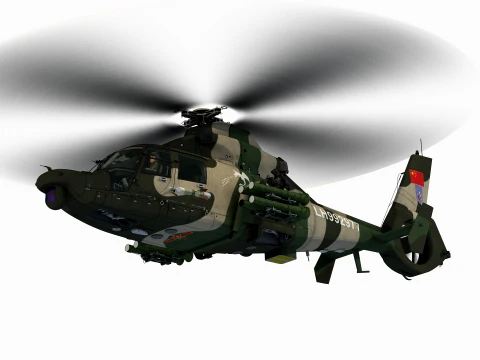 Harbin Z-9WA 3D Model