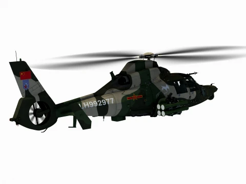 Harbin Z-9WA 3D Model