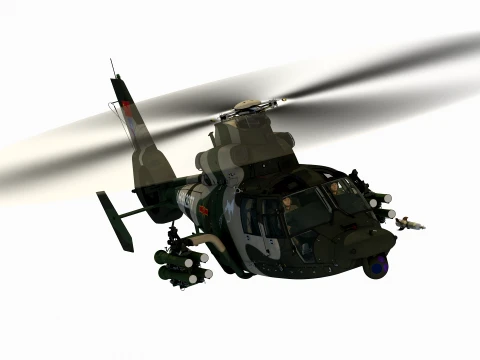 Harbin Z-9WA 3D Model