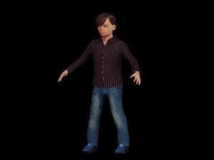 kid 3D Model