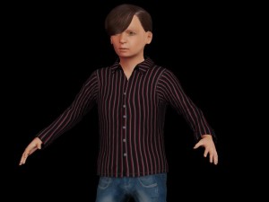 kid Model 3D