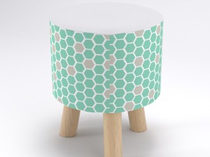 scandinavian stool Modelo 3D