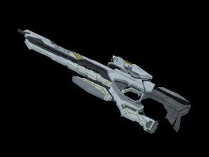 SFライフル 3Dモデル
