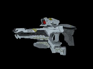 SFライフル 3Dモデル