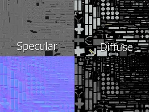 SFライフル 3Dモデル