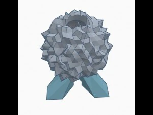 lamp meteorite 3D Print Model