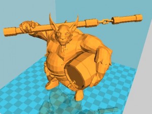 brewmaster dota 3D प्रिंट मॉडल