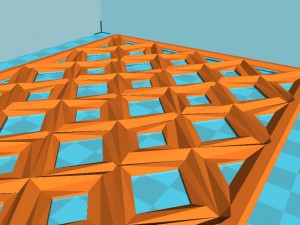 lattice Model Cetak 3D