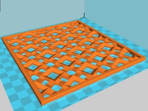 lattice Modelo de Impressão 3D