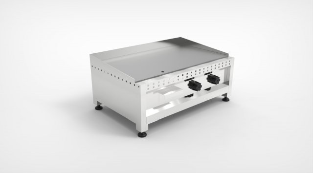 commercial grill 3Dモデル .c4d .max .obj .3ds .fbx .stl .blend 