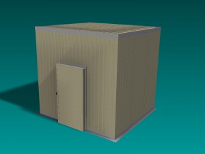 cold room 3D-Modell