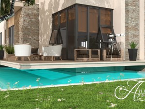 exterior sitting 3D Model