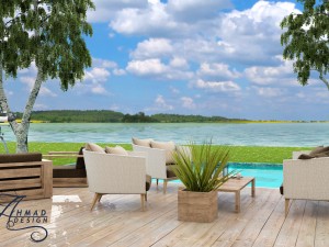 exterior sitting 3D Model