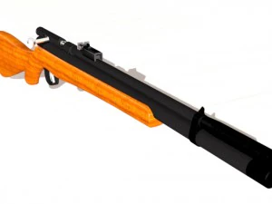 airpsp rifle 3D Model