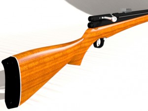 airpsp rifle 3D-Modell