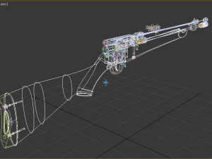 airpsp rifle 3D Model