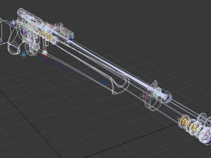airpsp rifle 3D-Modell