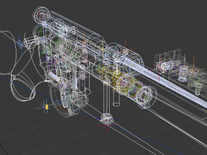airpsp rifle 3D-Modell