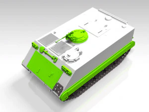 m113- armored transport - argentinian vc-103 3D Print Model