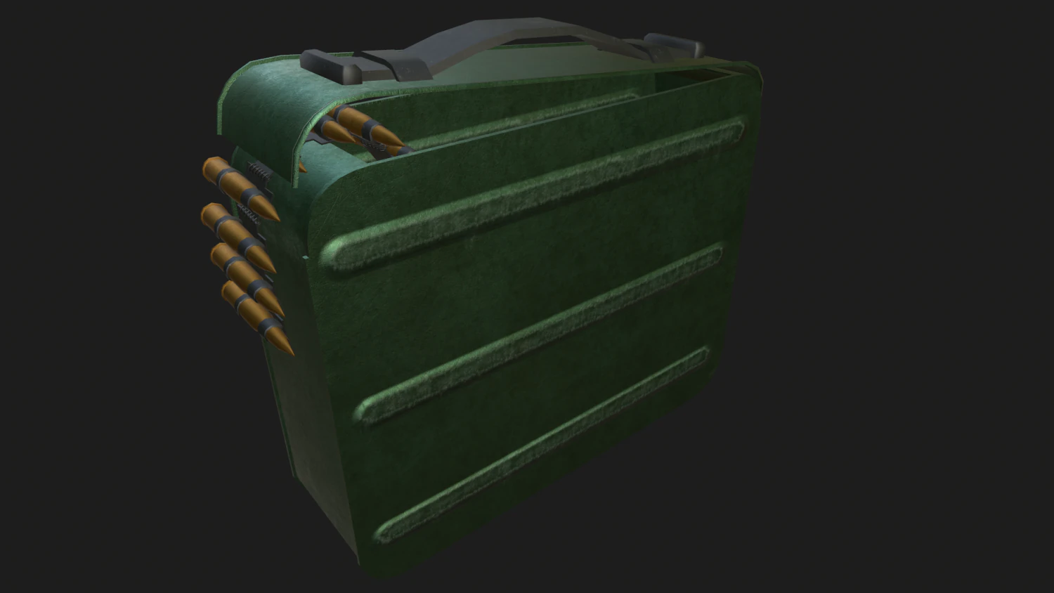 ammo crate 3D Model .c4d .max .obj .3ds .fbx .stl .blend 