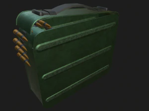 caixa de munição Modelo 3D