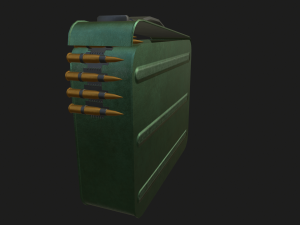 ammo crate 3D-Modell
