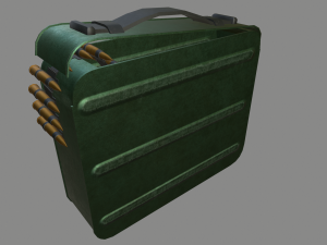 ammo crate 3D-Modell