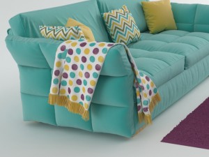 lantana sofa Modèle 3D
