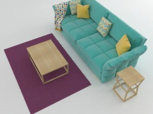 lantana sofa 3D Model