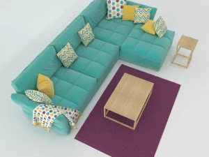 马缨丹角 SFA 3D 模型