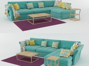 lantana corner sfa Modèle 3D