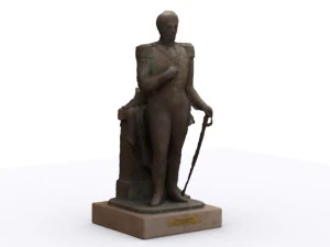 pedro alexandrino da cunha 3D Model