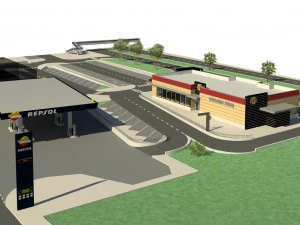 repsol burgerking 3D Model