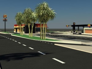 repsol burgerking 3Dモデル