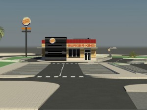 repsol burgerking 3Dモデル