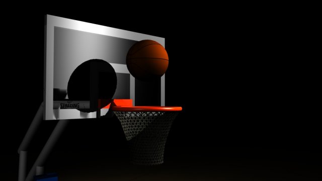 basketball animation 3D Model .c4d .max .obj .3ds .fbx .stl .blend 