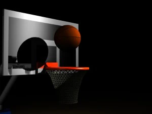 animacja koszyk&oacute;wki Model 3D