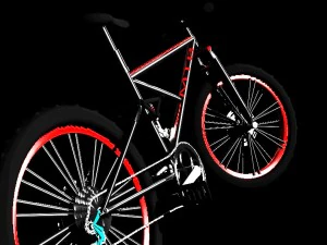 montaggio bici mtb Modello 3D