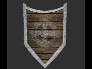 shield 3D 모델